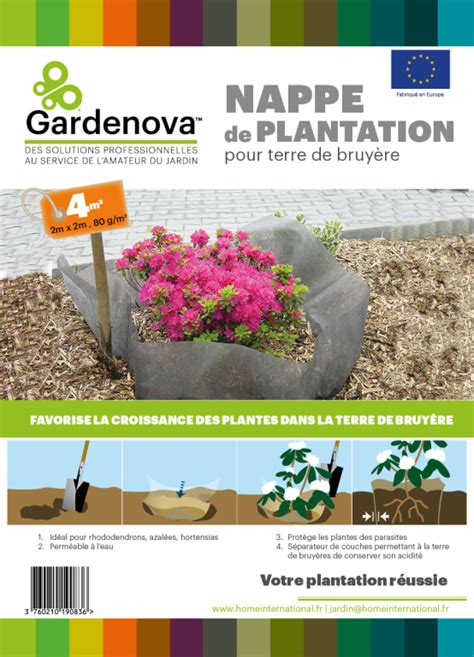 Gardenova Nappe Pour Terre De Bruy Re L X L M Gamm Vert