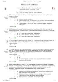 Test B Derecho Procesal Ii Docsity