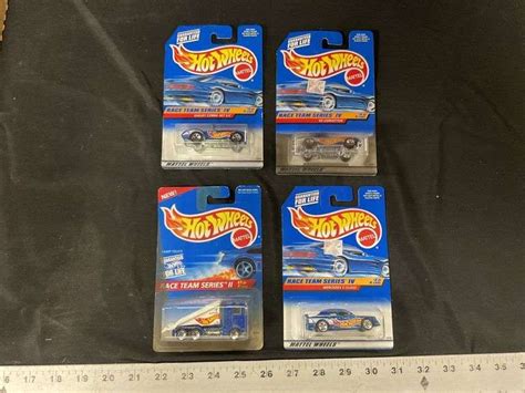 Hot Wheels Race Team Series Cars Set Of 4 Legacy Auction Company