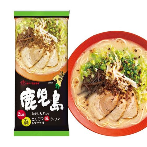 Japan Popular Marutai Kagoshima Kurobuta Tonkotsu Ramen Servings