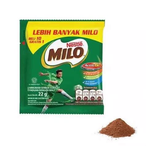 Jual Milo Sachet 22 Gr 1 Pcs Shopee Indonesia