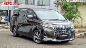 Toyota New Alphard G Atpm Graphite Metallic On Beige Facelift Nik