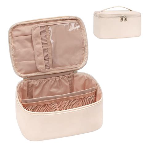 Amazon Ocheal Makeup Bag Portable Cosmetic Bag Large Capacity