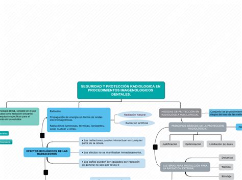 SEGURIDAD Y PROTECCIÓN RADIOLOGICA EN PROC Mind Map