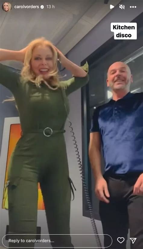 Carol Vorderman Branded Super MILF After Dancing And Writhing In Skintight Jumpsuit Daily Star