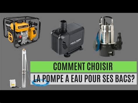 Comment choisir une bonne pompe à eau pour votre ferme piscicole YouTube