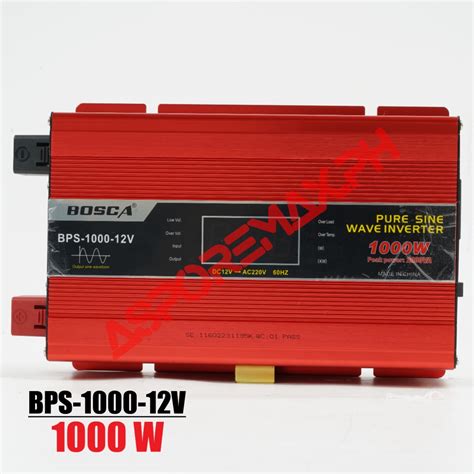 Bosca Pure Sine Wave Inverter Dc V To Ac V W Usb V A W W