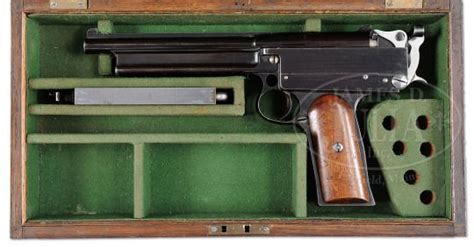 Mars Automatic Pistol M1905 Designed By Sir Hugh Gabbett Fairfax In The Mid 1890′s And