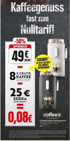 Edeka Coffeeb Kapselmaschine Kaffeemaschine Edeka Effektiv Mydealz