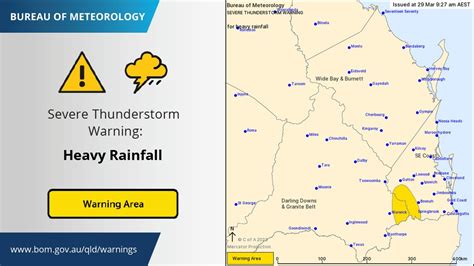 Bureau Of Meteorology Queensland On Twitter Severe Thunderstorm