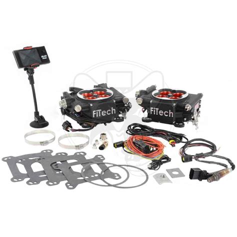 Fh30064 Fitech Go Efi 2 X 4 1200 Hp Power Adder Dual Quad Efi System Black