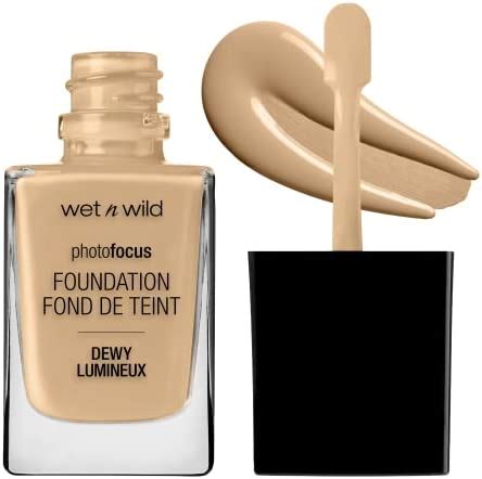 Wet N Wild Photo Focus Dewy Liquid Foundation Makeup Bronze Beige