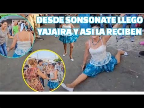 Desde Sonsonate Llego Yajaira A Bailar Con Los Cocoteros Y As La