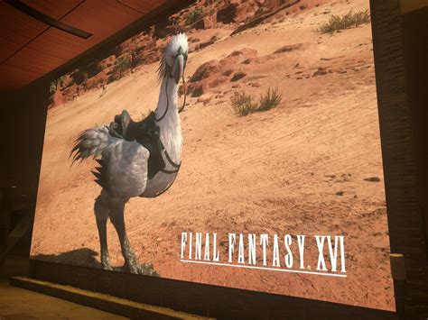 Kaede Ff16 On Twitter チョコボと砂漠のオープンフィールド🏜 これは Paxeast でff16の最新トレーラー来て