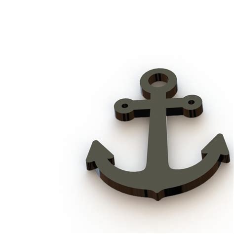 Download Stl File Anchor • 3d Printable Model ・ Cults