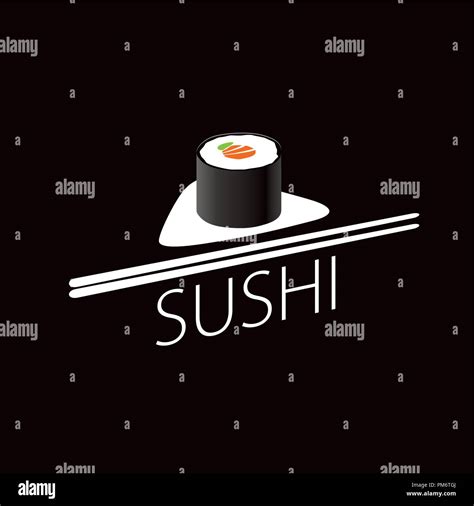 Vector Sushi Logo Stock Vector Image Art Alamy