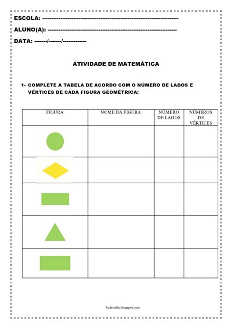 Atividade Matem Tica Ano Atividades Matem Tica