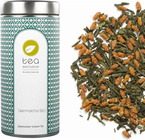 tea exclusive Bio Genmaicha Grüner Tee 100 g Piccantino Onlineshop