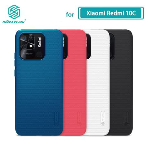 Redmi 10c Casing Nillkin Frosted Shield Matte Hard Back Cover For Xiaomi Redmi 10c Cases