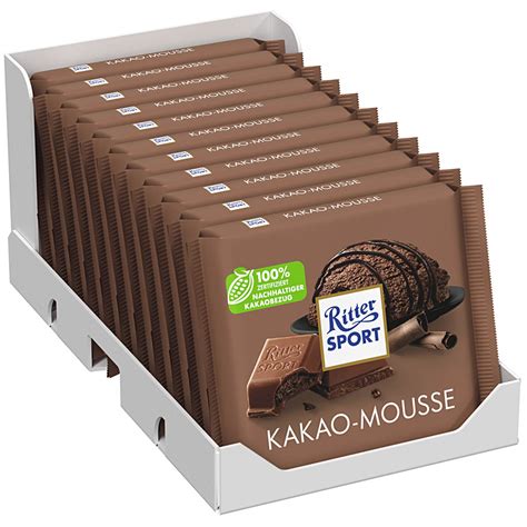 Ritter Sport Kakao Mousse G Online Kaufen Im World Of Sweets Shop