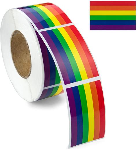 Calcomanías de arco iris del orgullo gay Yaxa Colombia