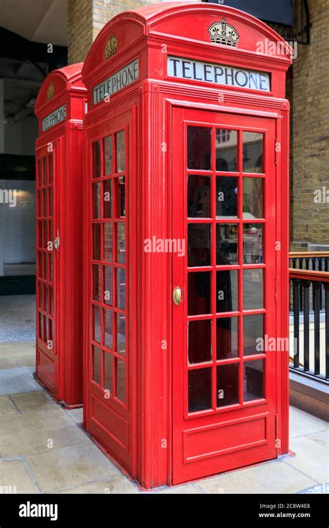 Red Telephone Box Iconic British Phone Boxes Or Booths In London