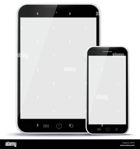 Black Phone Vector Stock Vector Images Alamy