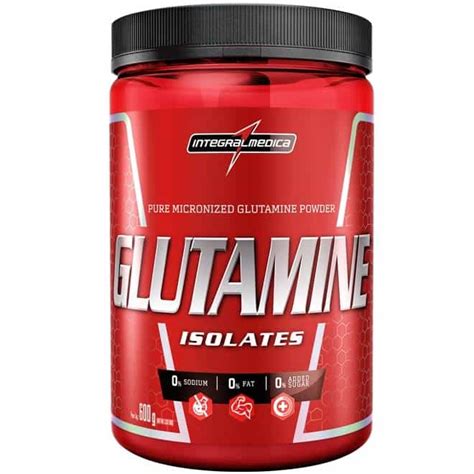 Glutamina Isolates 600g Integralmédica Meu Mundo Fit