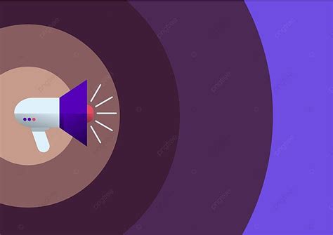 Bullhorn Illustration Announcing New Ads With Loud Speaker Vector