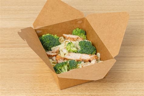 Kraft Paper Take Out Container 4 Feast Source