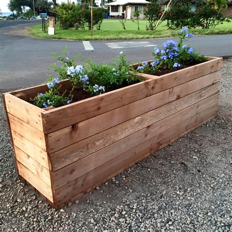 Wooden Pallet Garden Box