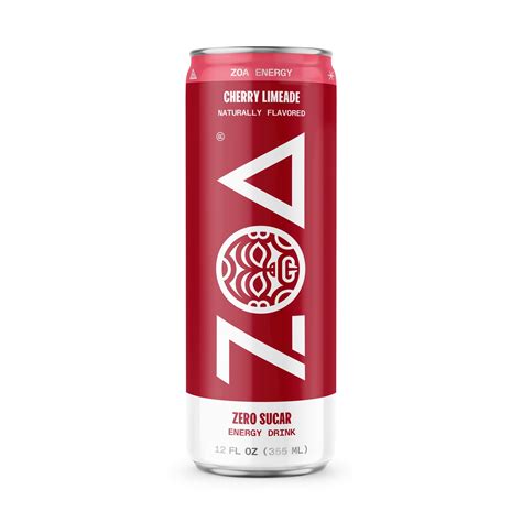 Buy ZOA Energy Drink Cherry Limeade Zero Sugar 12 Fl Oz Can Online