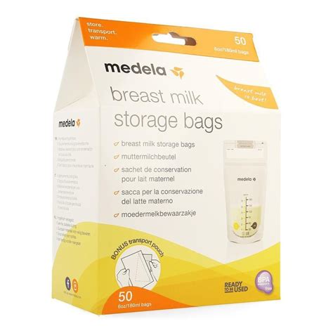 Acheter Medela Sachets De Conservation Pour Lait Maternel 180ml 50