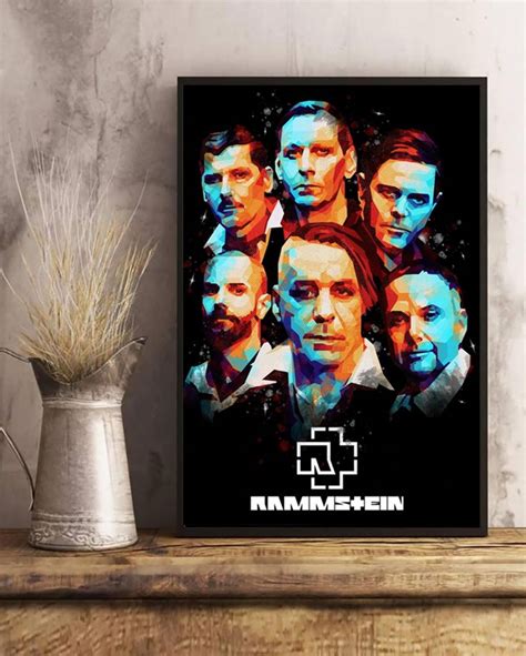 Rammstein Premium Matte Horizontal Posters Rammstein Poster Rammstein