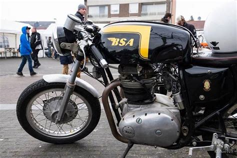 BSA A65 Caferacer Volledig Periode Correct 1966 Te Koop Oldtimer