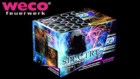 Spectre Weco XXL Crackling Star Batterie YouTube