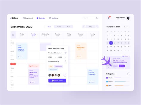 Collon Calendar By Victor Nikitin On Dribbble