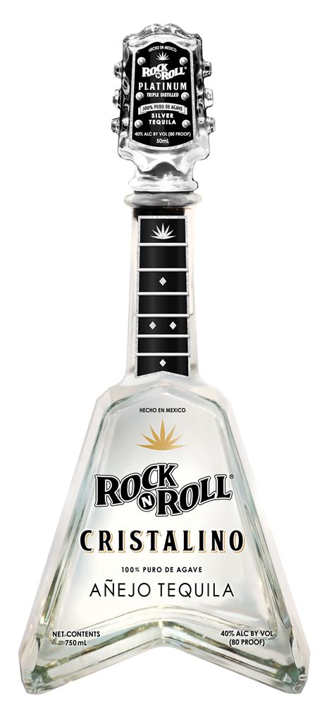 Rock N Roll Tequila Platinum Triple Distilled - Old Town Tequila