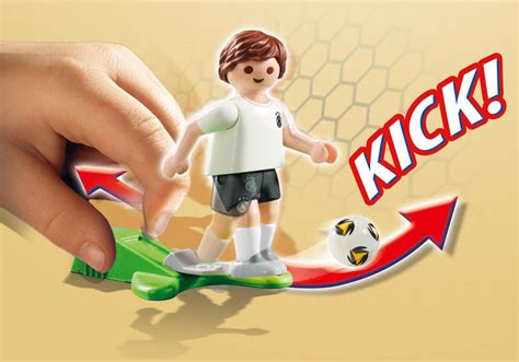 Playmobil Sports Action 9511 Pas Cher Joueur De Foot Allemand