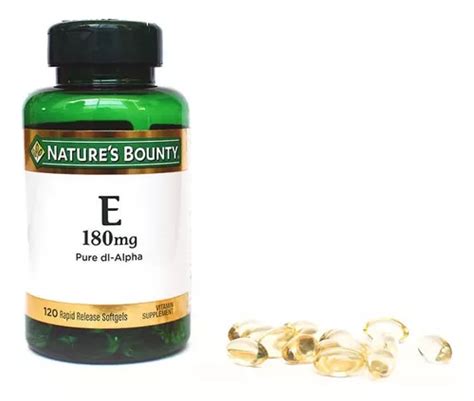 Suplemento En Cápsulas Nature s Bounty Vitamina E E En Pote De 0ml 120