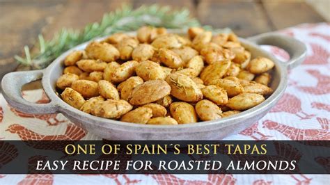 Roasted Spanish Almonds With Paprika And Rosemary Youtube