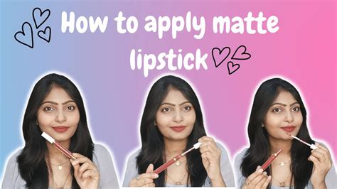 1 Trick To Apply Matte Liquid Lipstick Quickly Easy And Simple Way To