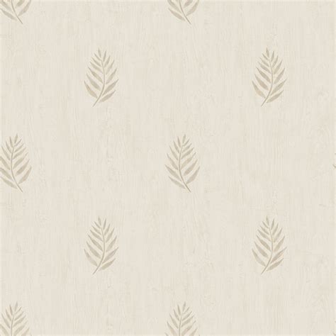 Vista Beige Leaf Wallpaper Wallpaper And Borders The Mural Store