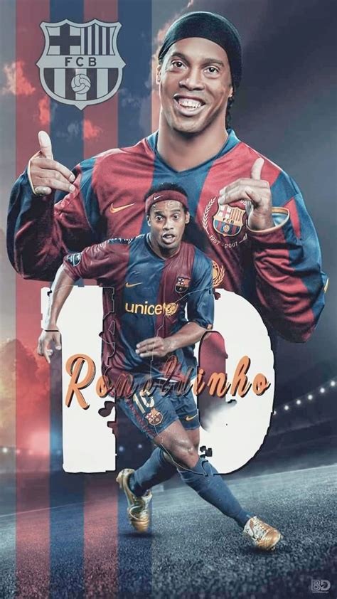 Plakat Ronaldinho Gaucho Fc Barcelona Pi Ka No Na Obraz X Cm