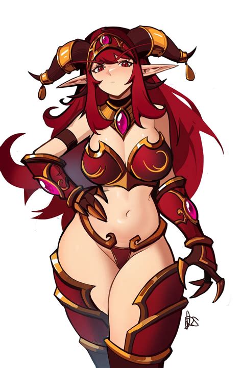 Alexstrasza Warcraft And 1 More Drawn By Distr Danbooru