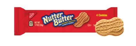 Nutter Butter Peanut Butter Sandwich Cookie Biscuits 56g Pack