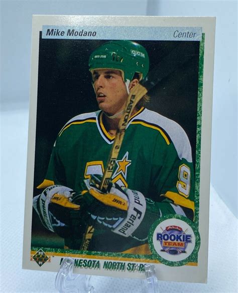 1990 91 Upper Deck 346 Mike Modano RC Rookie Card North Stars