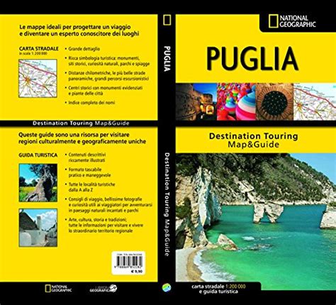 Puglia Carta Stradale E Guida Turistica 1 200 000 Ediz A Colori Con