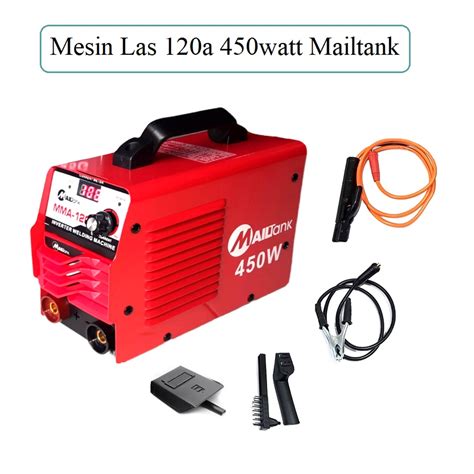 Jual MAILTANK SH345G Mesin Las Inverter MMA 120A IGBT 450 Watt Digital