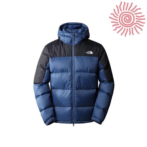 The North Face Diablo Down Hooded Jacket M Shady Blue Black Online